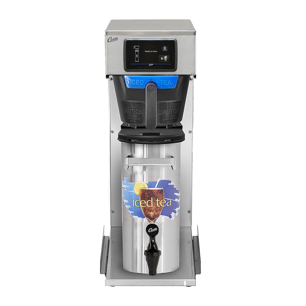 Curtis G4TBS 1 3/5 gal Low Profile Tea Brewer w/ Digital Programming, 120v