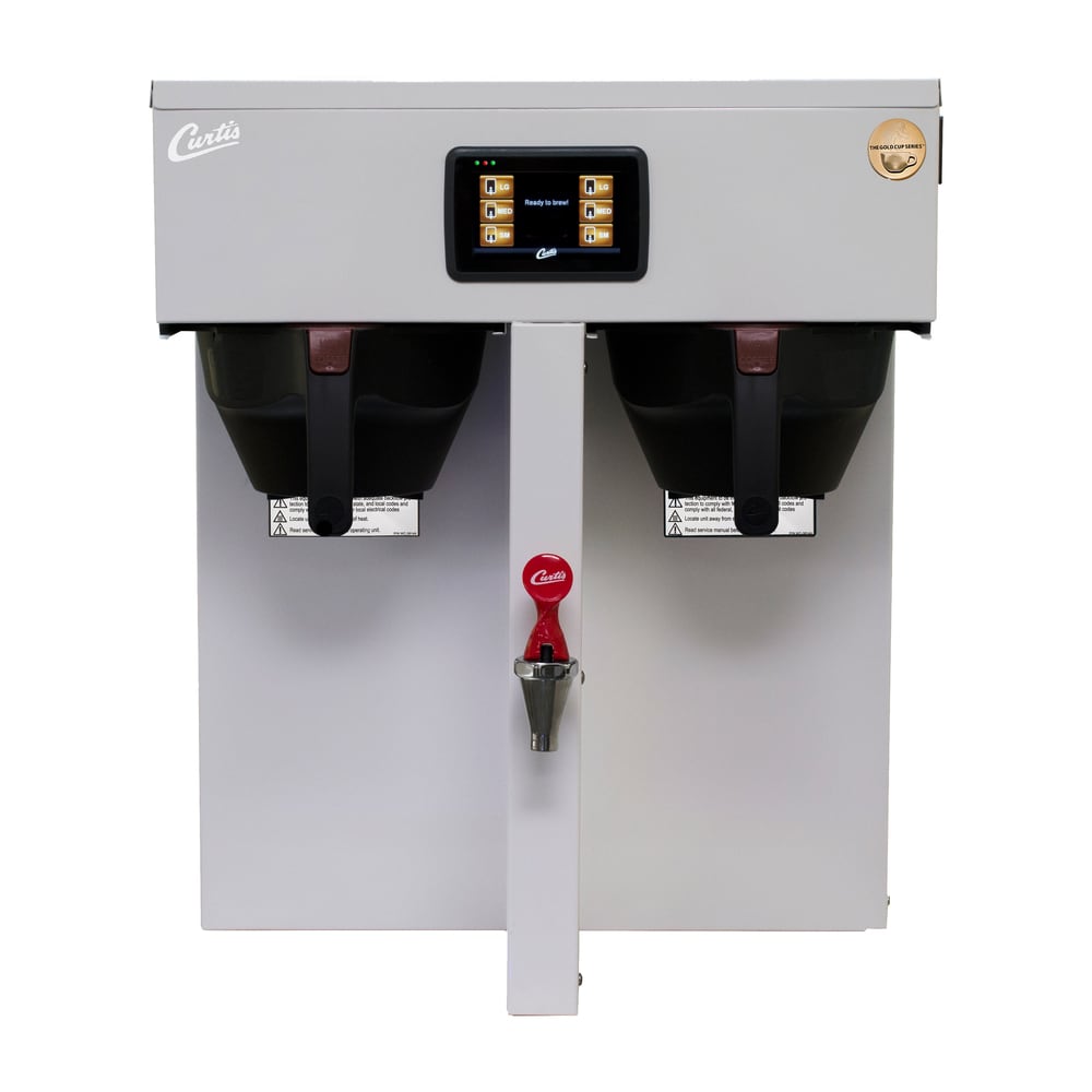 Curtis G4TP1T10W3100 High Volume Thermal Coffee Maker - Automatic, 21 gal/hr, 220v