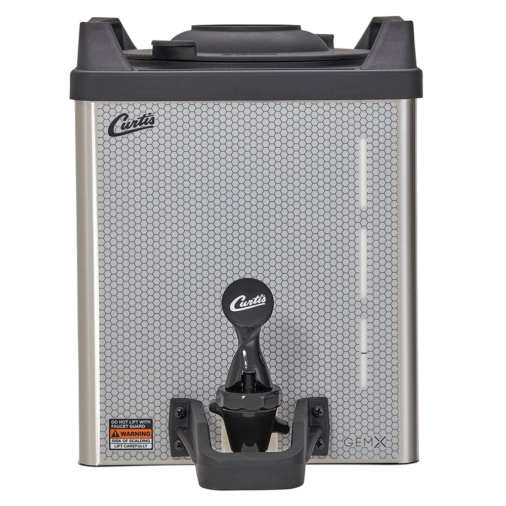 Curtis GEM3XIFT Gemini® Satellite Coffee Dispenser w/ 1 1/2 gal Capacity - Stainless, 120v