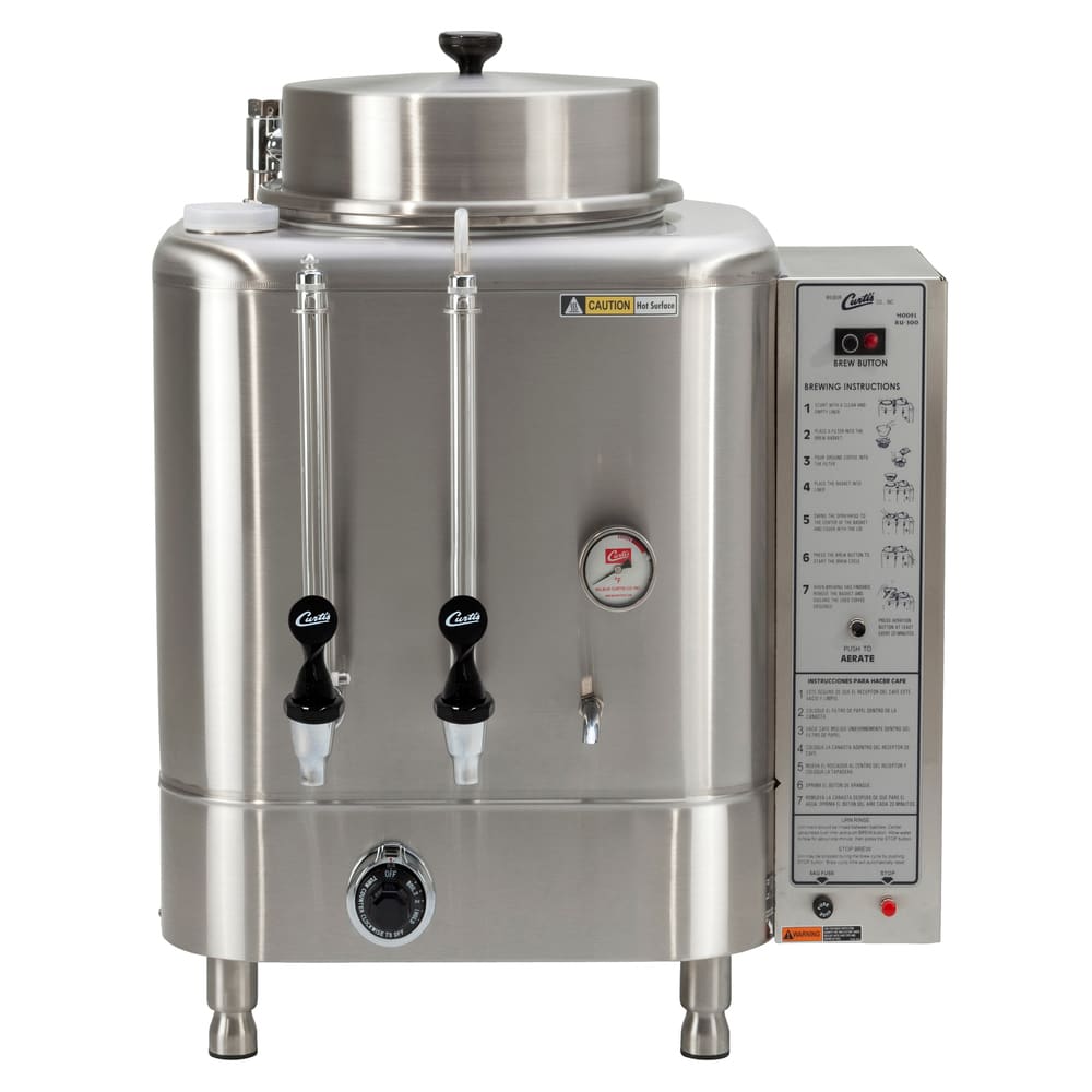 Curtis RU-225-12 6 gal Medium Volume Brewer Coffee Urn w/ 1 Tank, 220v
