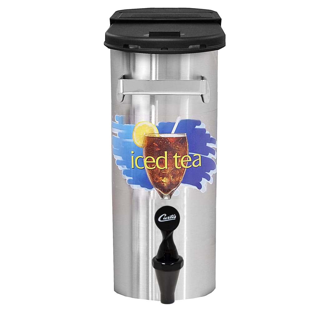 Curtis TCN14 3 1/2 gal Short Narrow Iced Tea Dispenser w/o Handles