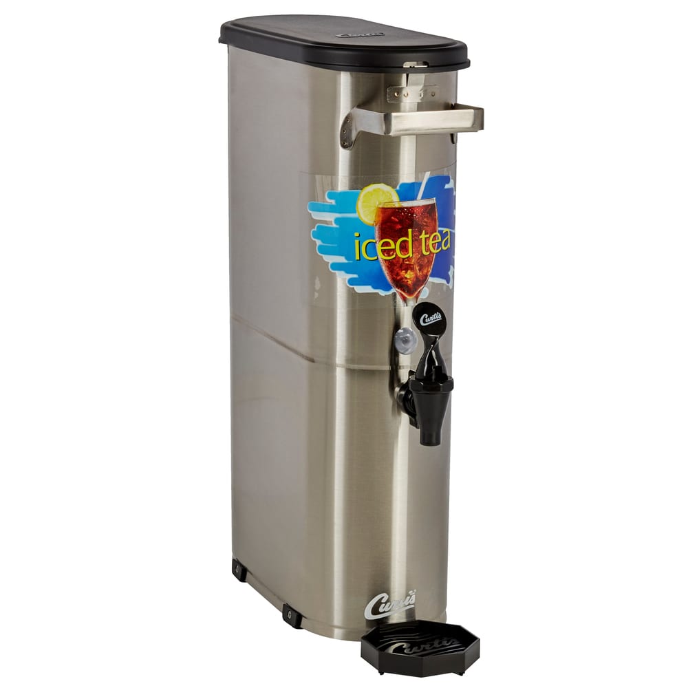 Curtis TCNV 3 1/2 gal Oval Iced Tea Dispenser w/ Handles