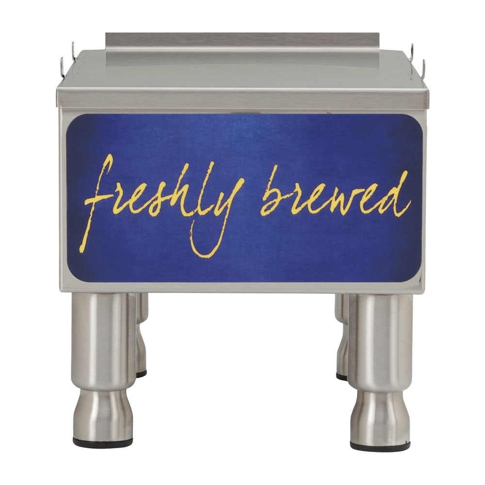 Curtis TCORS000 Square Remote Stand w/ 4 Legs, Stainless