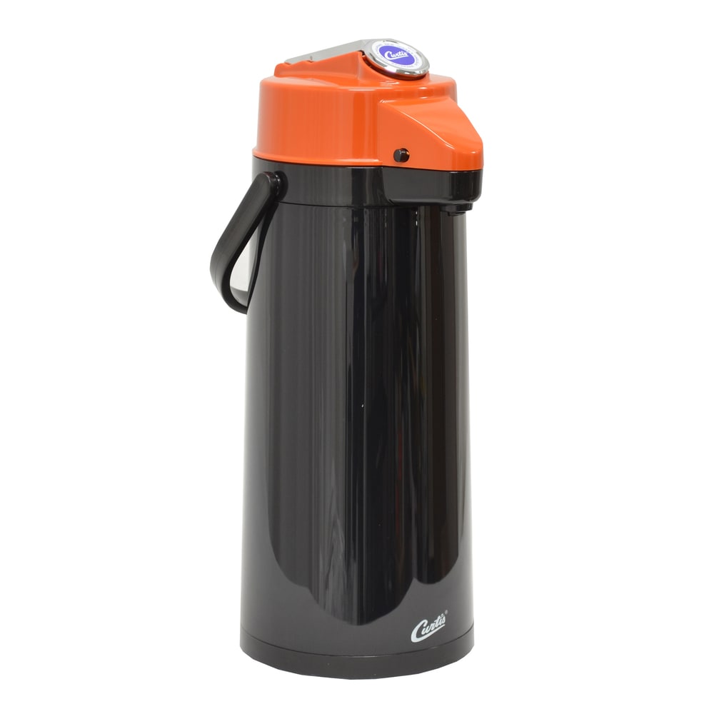 Curtis TLXA2203G000D 2 1/5 Liter Lever Action Airpot, Glass Liner, Black/Decaf