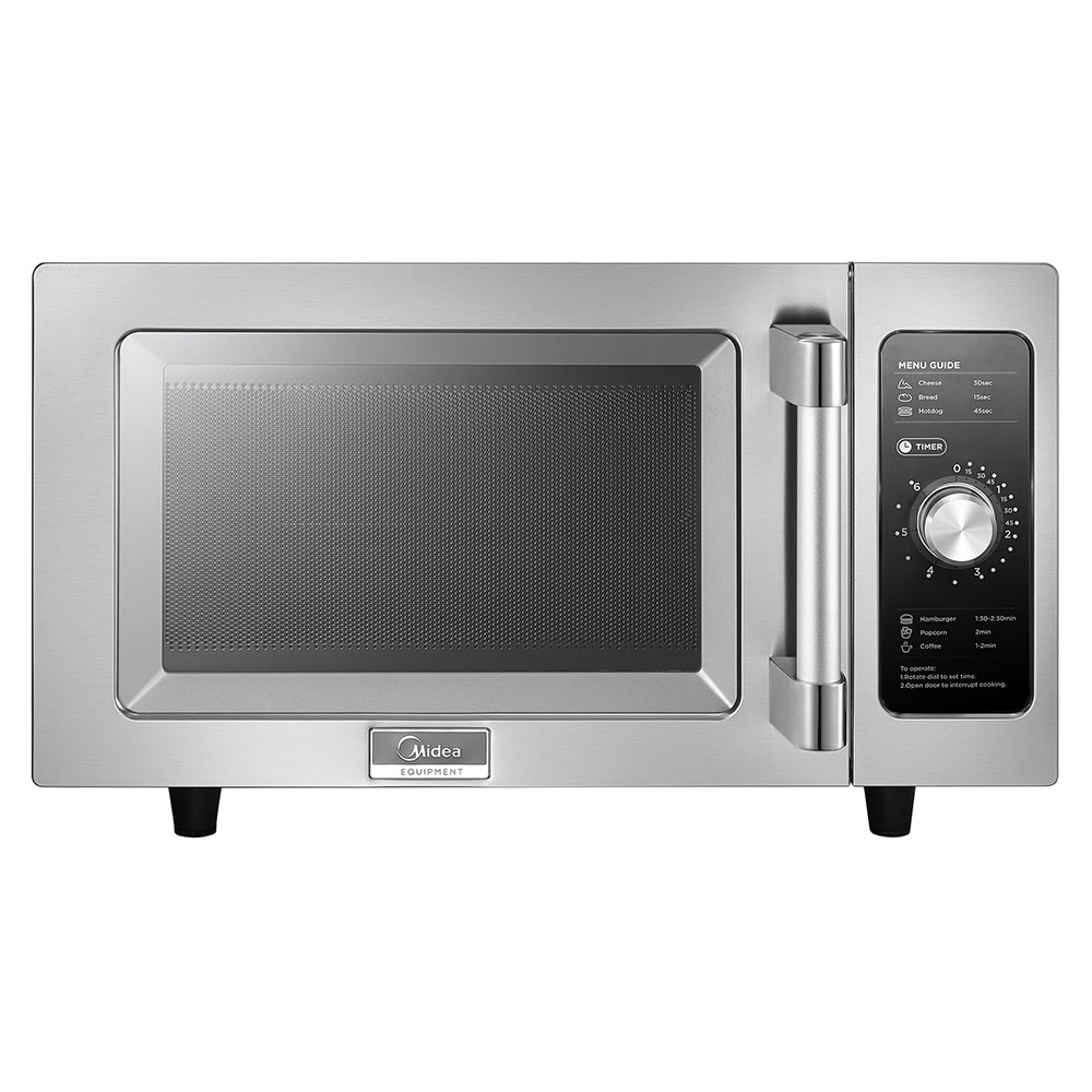 Midea 1000w Commercial Microwave w/ Dial Control - 120v (1025F0A)