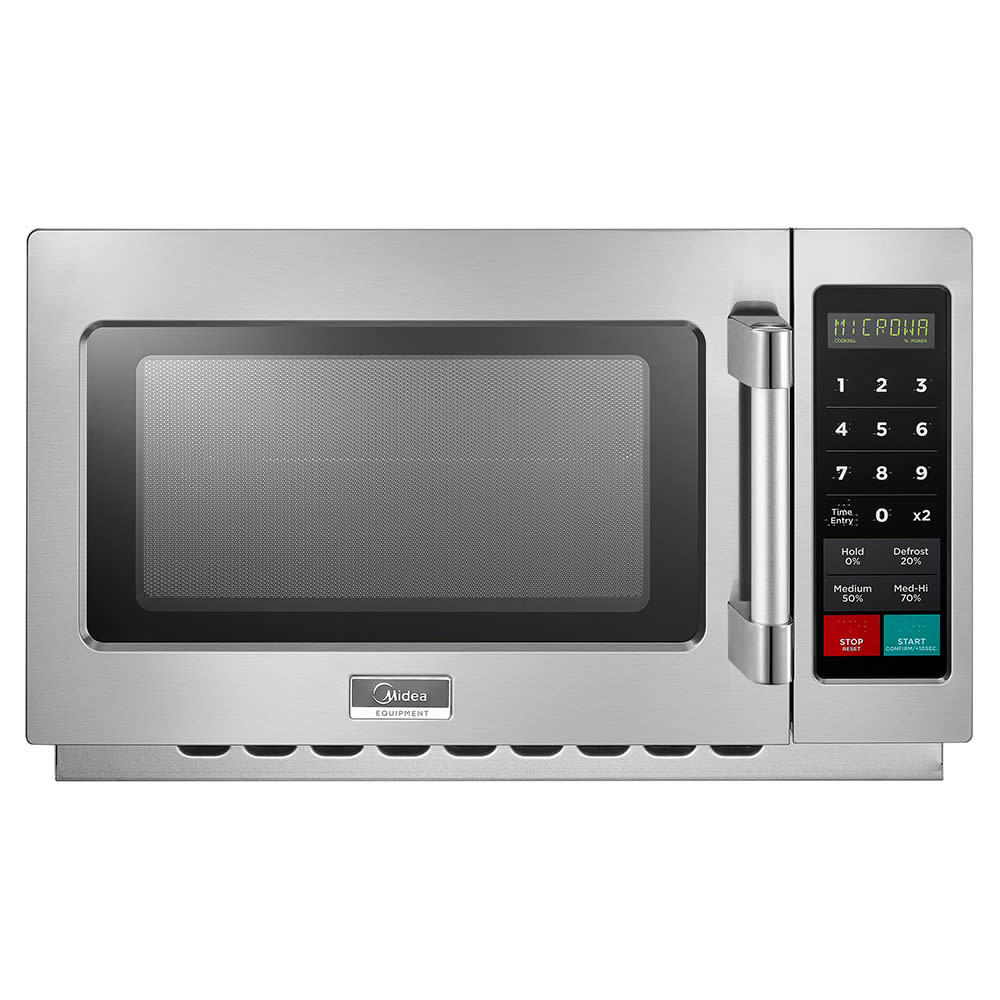 Midea 1000w Commercial Microwave with Touch Pad, 120v (1034N1A)