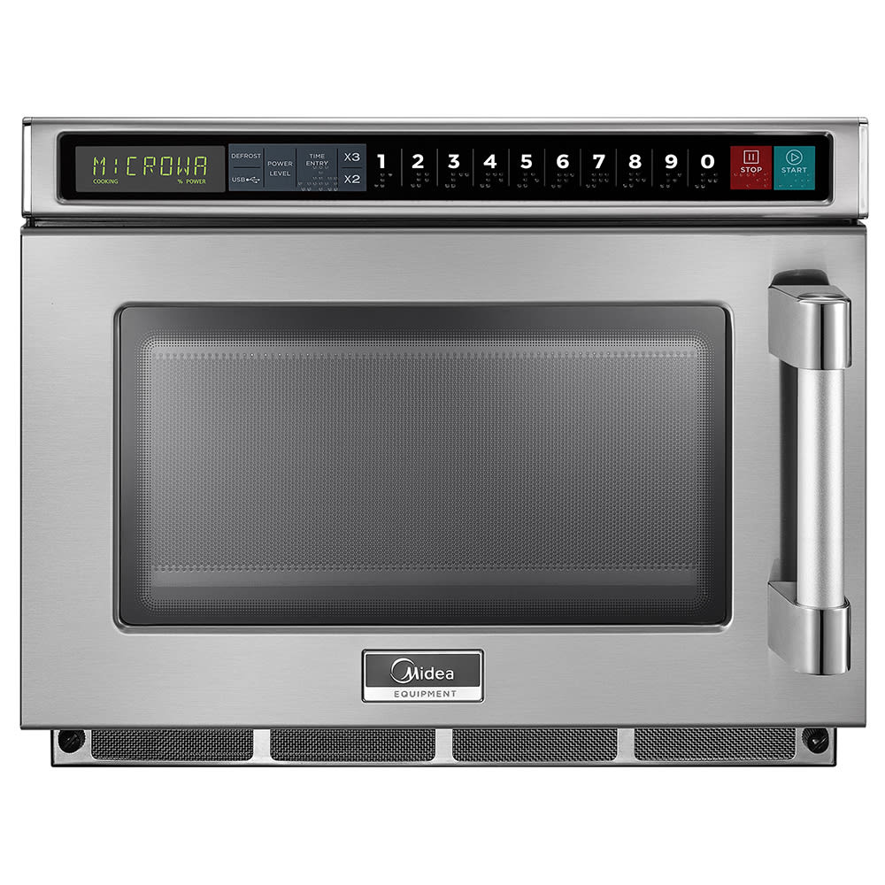 Midea 1200w Commercial Microwave w/ Touch Pad - 120v (1217G1A)