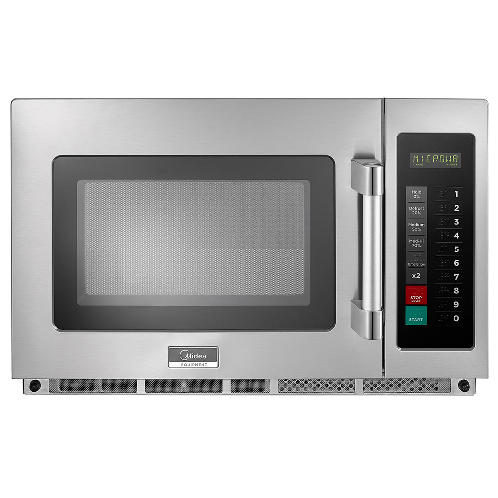 Midea 1800w Commercial Microwave with Touch Pad, 208v/1ph (1834G1A)