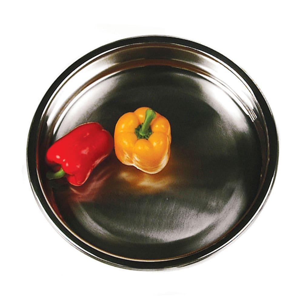 Eastern Tabletop 1508 8 qt Round Chafer Food Pan, Stainless Steel