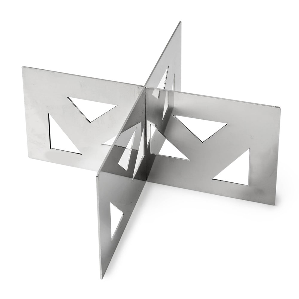 Eastern Tabletop 1731X Multi-Level Lexus Riser Display - 5"H, Stainless Steel