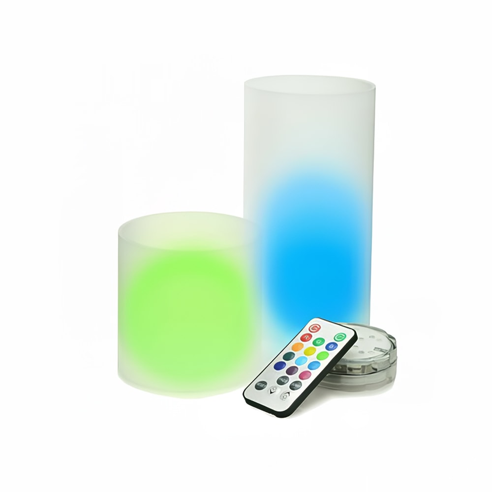 Eastern Tabletop 17410C 10" Round LED Light w/ Remote, Battery-Operated