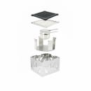 Eastern Tabletop 1741GT 8" Square Griddle Plate for Lexus Collection Risers  - Aluminum, Black thumbnail 2