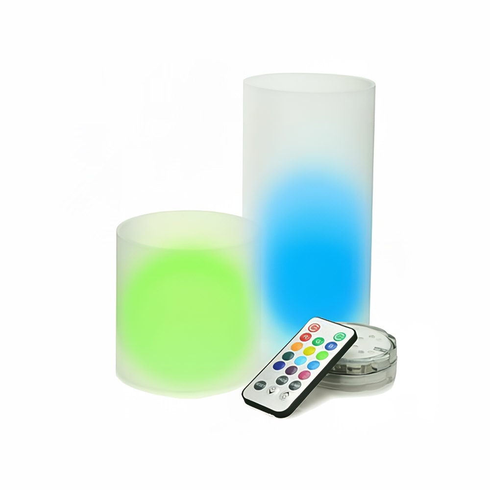 Eastern Tabletop 1745C 5" Round LED Light w/ Remote, Battery-Operated