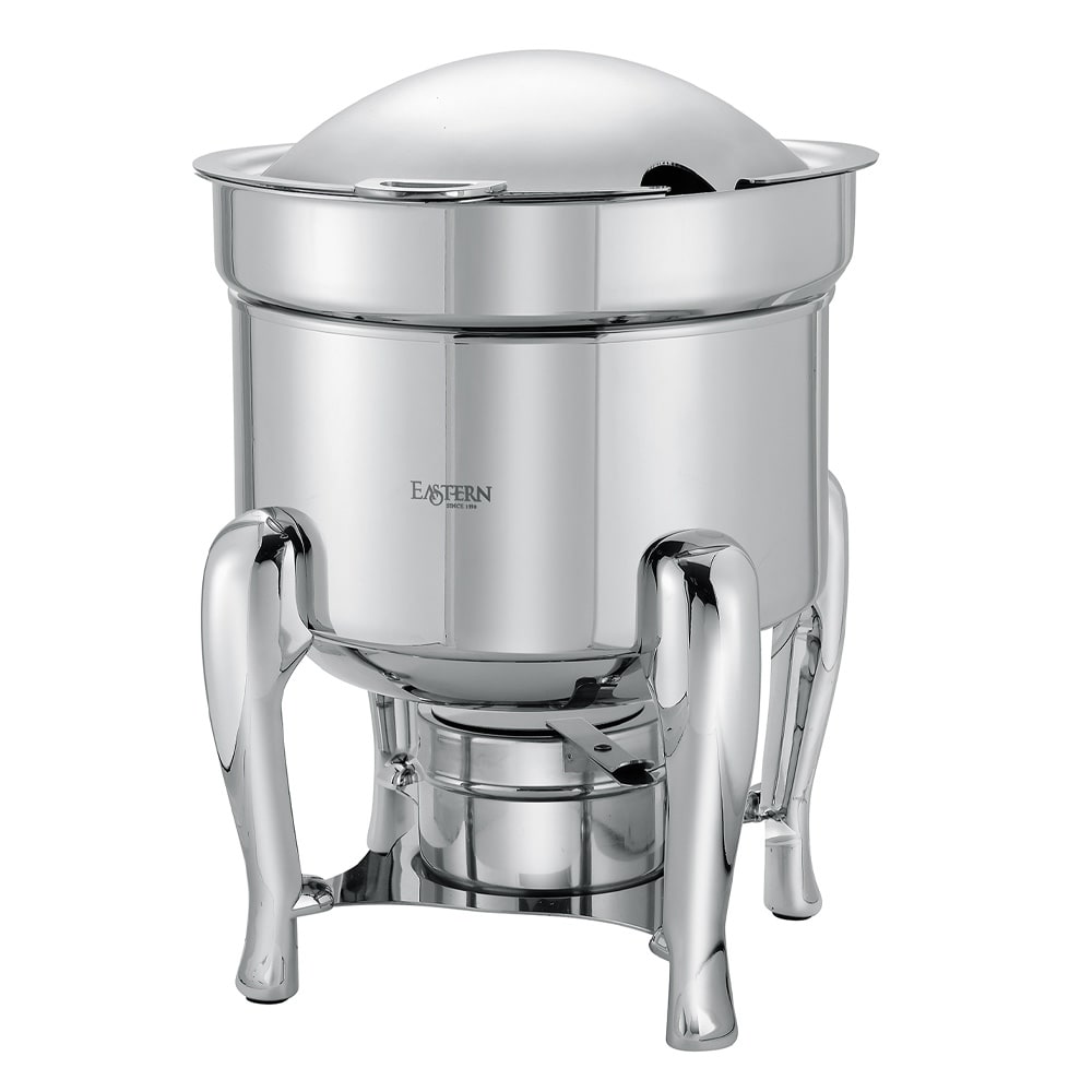 Eastern Tabletop 3105 4 1/2 qt Marmite Soup Chafer w/ Hinged Lid, Stainless Steel