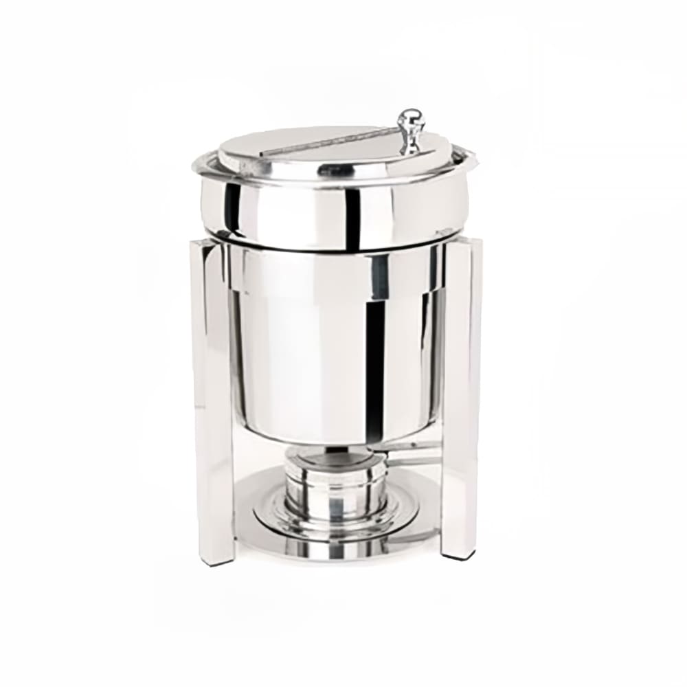 Eastern Tabletop 3107P2 7 qt Marmite Soup Chafer w/ Hinged Lid, Stainless Steel