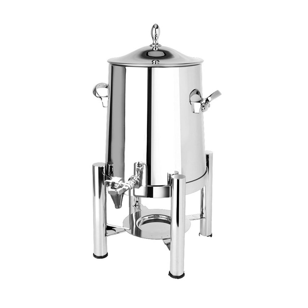 Eastern Tabletop 3125HF 5 gal Medium Volume Dispenser Coffee Urn w/ 1 Tank & Hands Free Spigot, Chafing Fuel