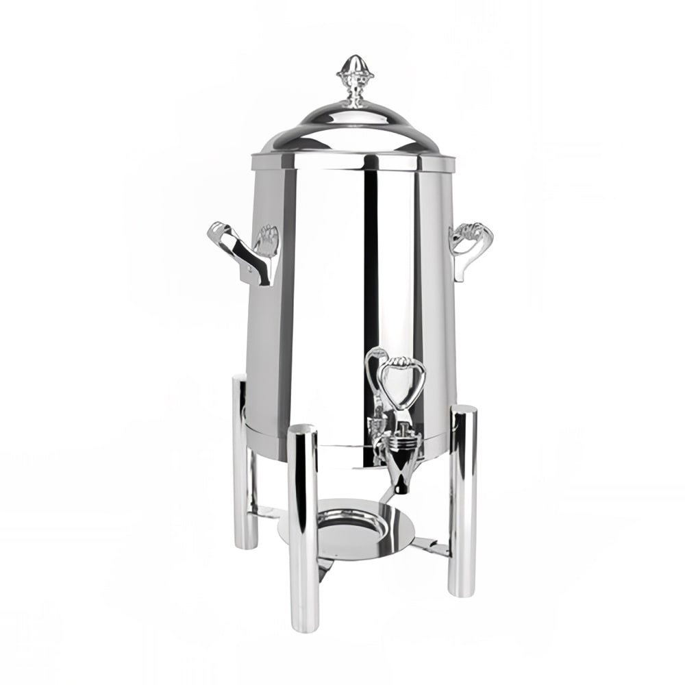 Eastern Tabletop 3205PL-SS 5 gal Medium Volume Dispenser Coffee Urn w/ 1 Tank, Chafing Fuel
