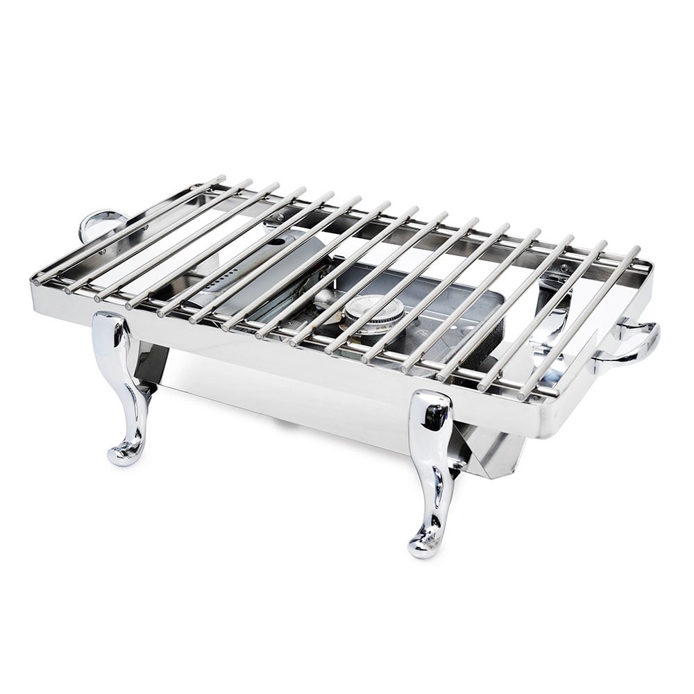 Eastern Tabletop 3257G Rectangular Grill Stand - 28"L x 17 3/4"W x 7 1/4"H, Stainless Steel