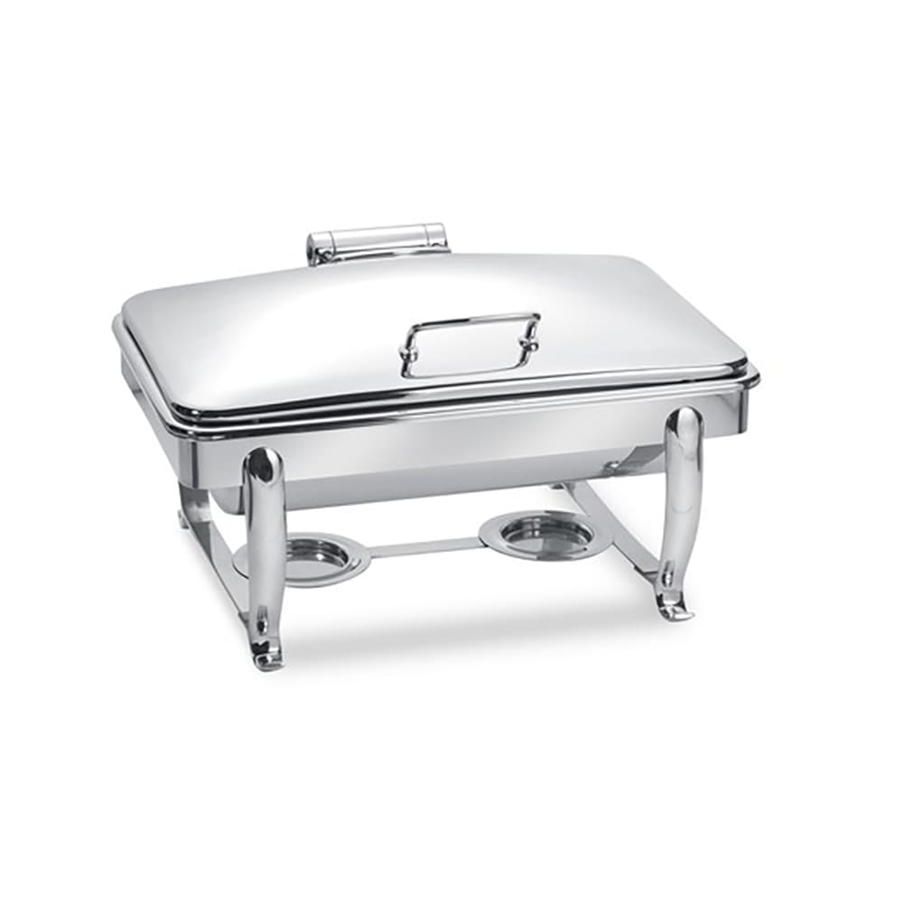 Eastern Tabletop 3915S 8 qt Rectangular Induction Chafer w/ Hinged Lid, Stainless Steel