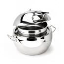 Eastern Tabletop 39311B 11 qt Round Induction Soup Chafer w/ Hinged Glass Lid, Stainless Steel thumbnail 2