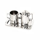 Eastern Tabletop 5310 Rectangular Serving Tray - 9 1/2" x 6", Stainless Steel thumbnail 2