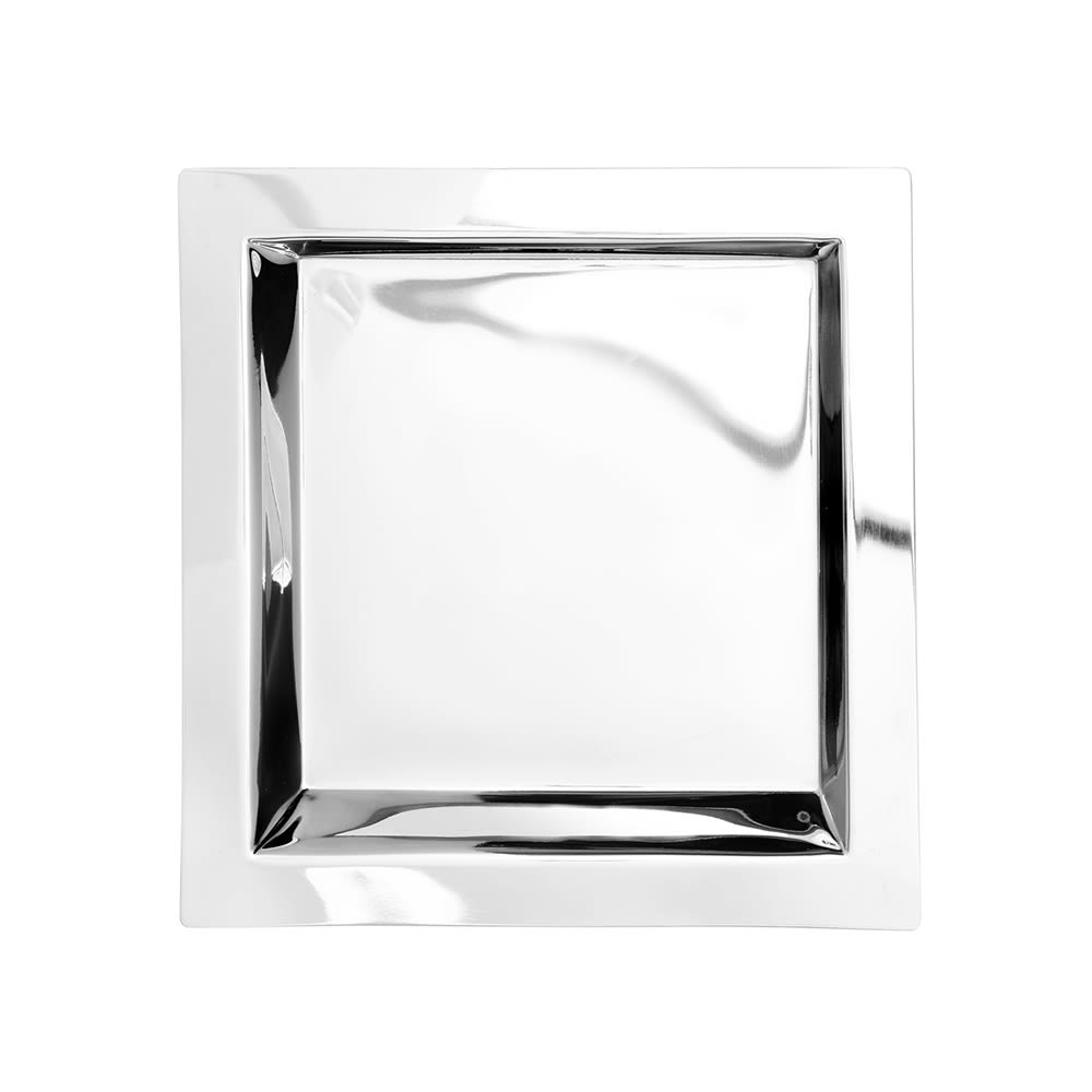 Eastern Tabletop 5415 15" Square Brooklyn Collection Tray, Stainless Steel