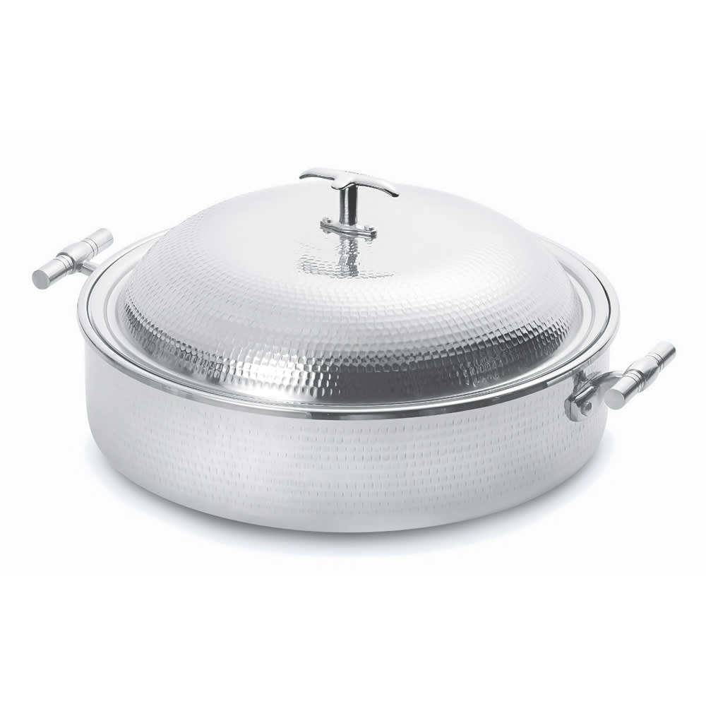 Eastern Tabletop 5904H 4 qt Round Induction Chafing Dish w/ Lift Off Lid, Stainless Steel