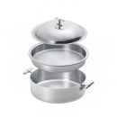 Eastern Tabletop 5914B 4 qt Round Induction Chafing Dish w/ Lift Off Lid, Stainless Steel thumbnail 2