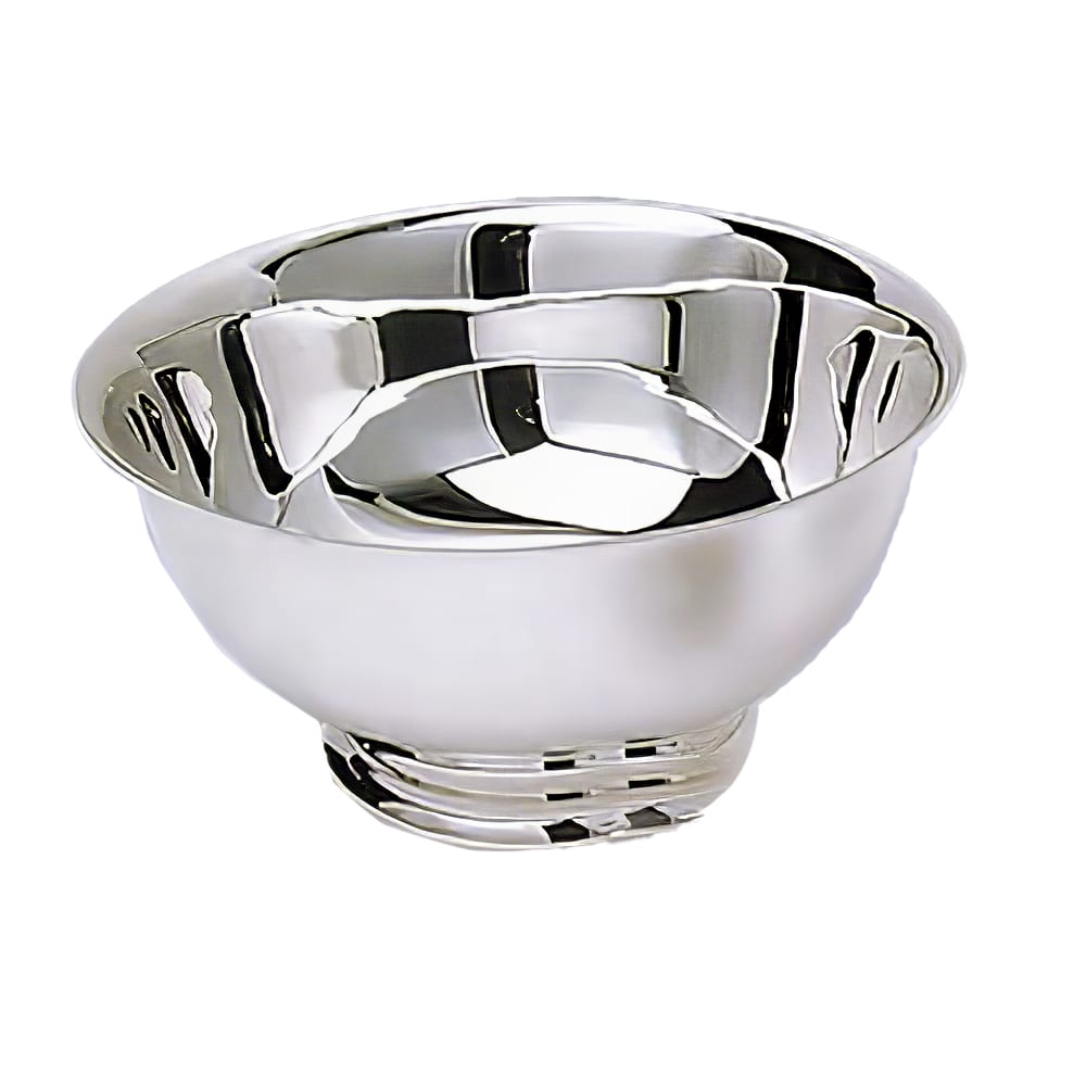 Eastern Tabletop 7012 12" Round Paul Revere Bowl w/ Pedestal Base, Stainless Steel