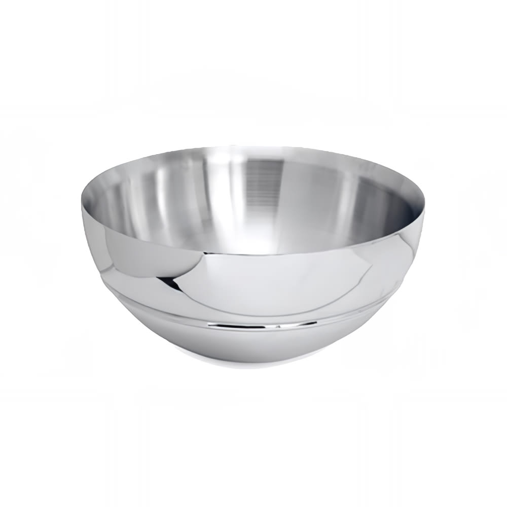 Eastern Tabletop 7014 8" Double Walled Wine Cooler Bowl - Stainless Steel