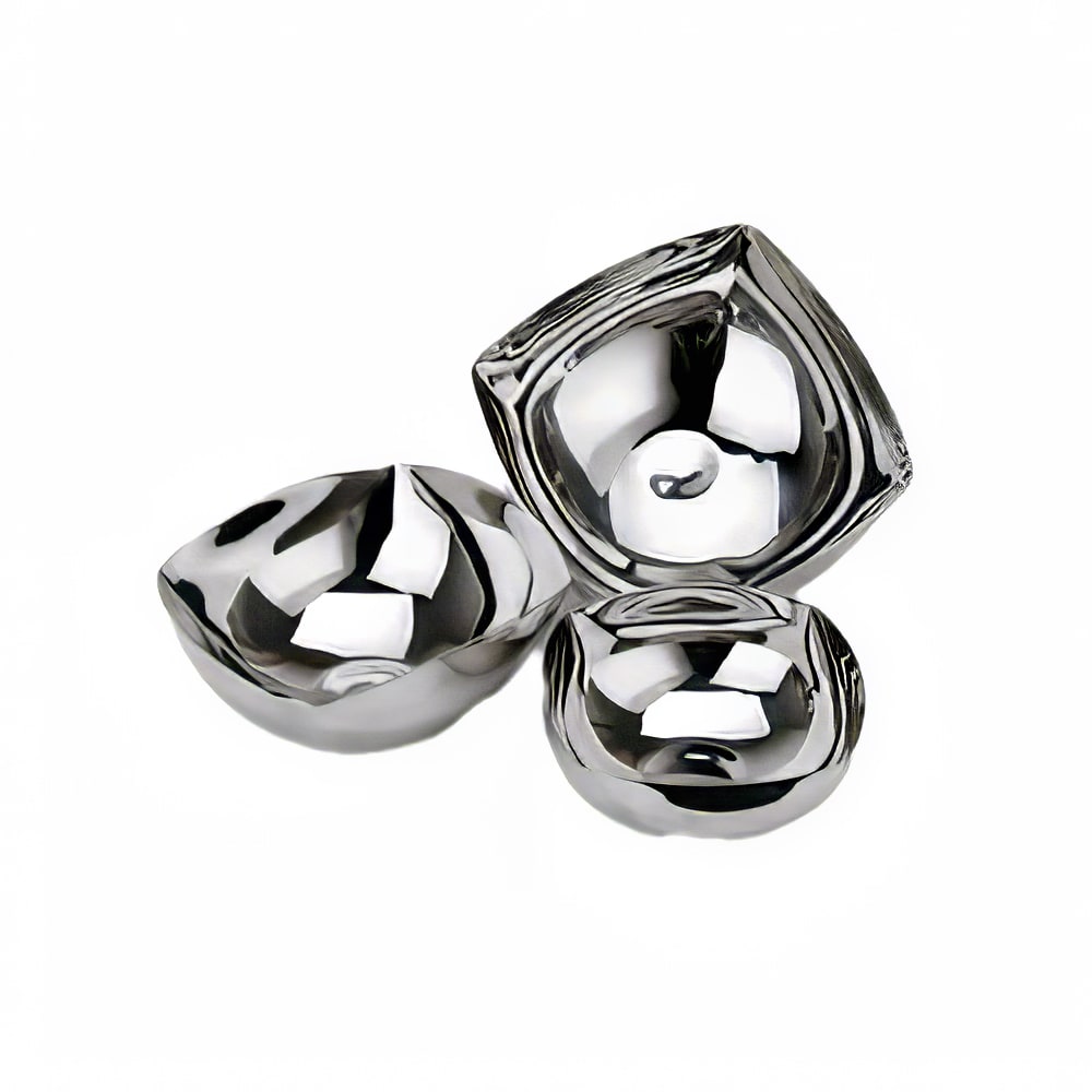 Eastern Tabletop 7112 72 oz Square Revere Bowl - Stainless Steel