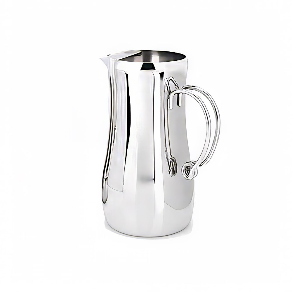 Eastern Tabletop 7430 64 oz Ballerina Water Pitcher, Stainless Steel