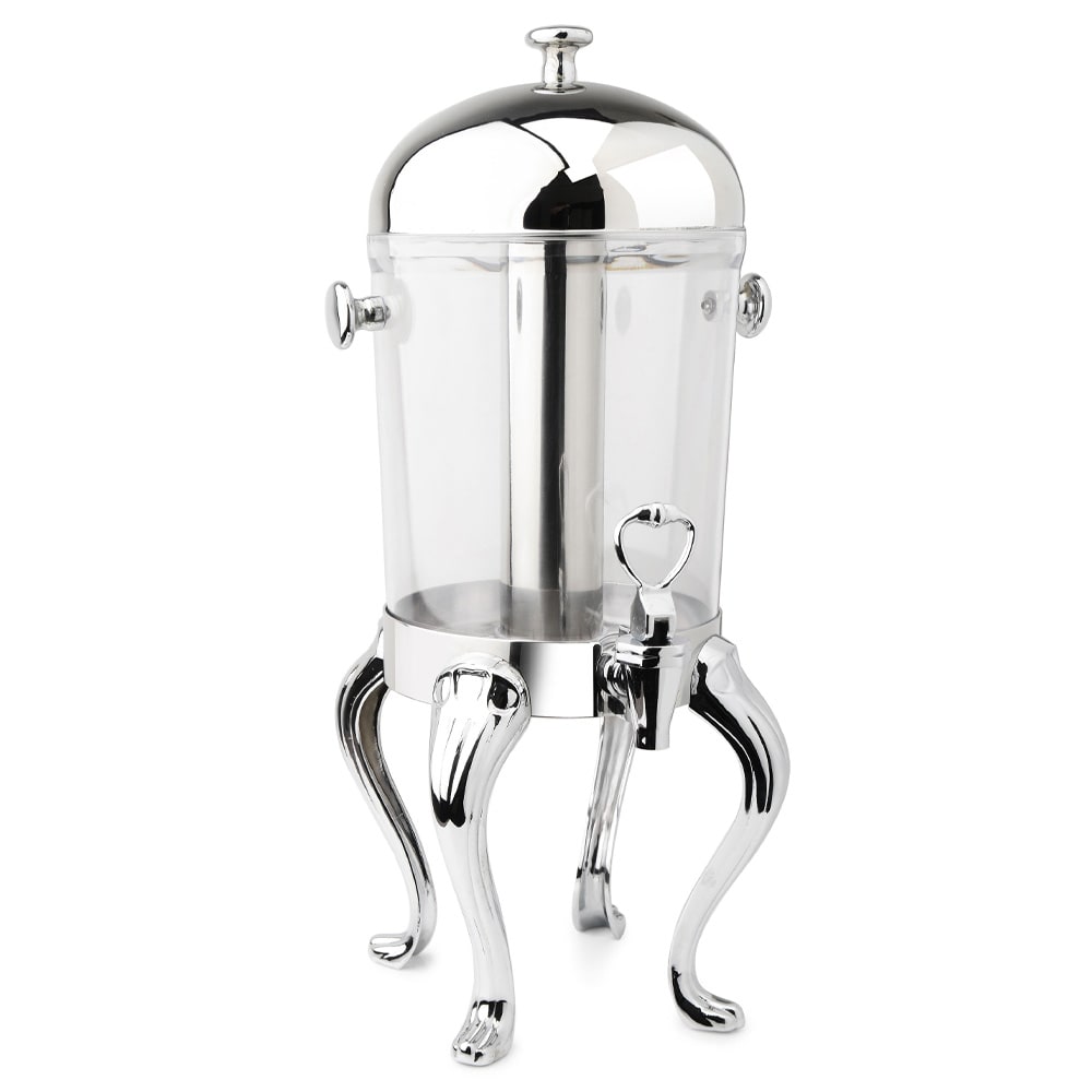 Eastern Tabletop 7552 2 gal Beverage Dispenser w/ Ice Chamber, Stainless Steel