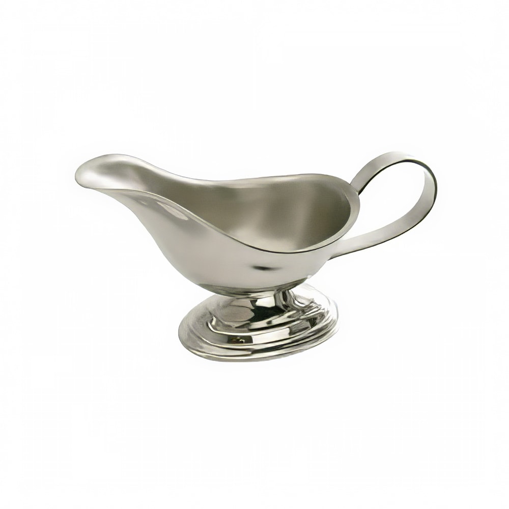 Eastern Tabletop 7681 8 oz Gravy Boat, Stainless