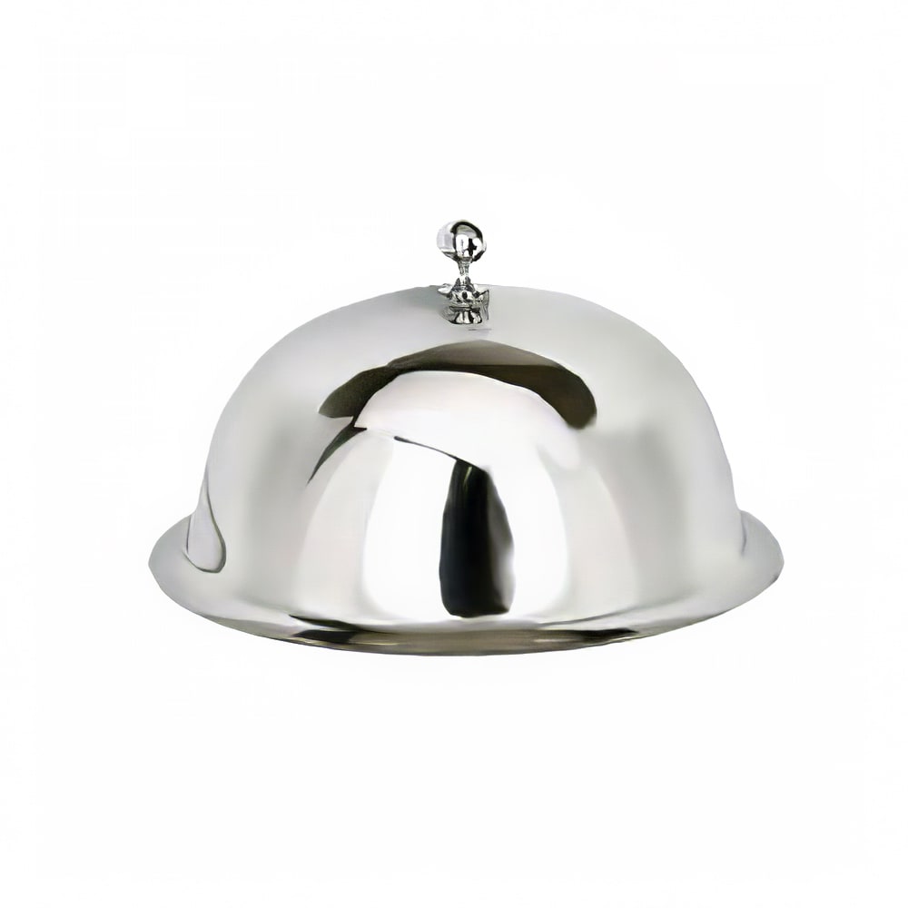 Eastern Tabletop 9412 12" Round Plate Cover - Stainless Steel