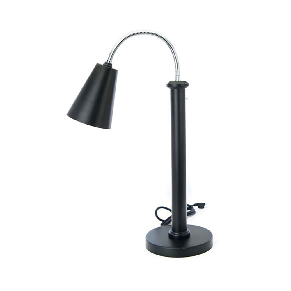 Eastern Tabletop 9641MB 1 Bulb Heat Lamp w/ Flexible Arm - Stainless Steel, 120v