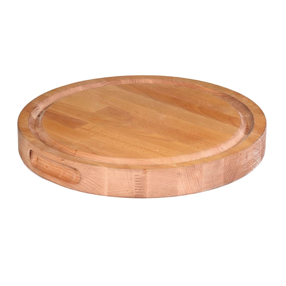 Eastern Tabletop 9670 18" Round Carving Station Board - Wood