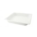 Eastern Tabletop PFP114 6 qt Square Chafer Food Pan, Porcelain, White thumbnail 2