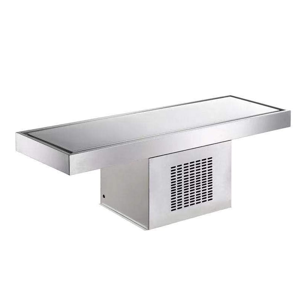 Eastern Tabletop HK900FTS Rectangular Chafer Stand - 66"L X 31"W x 36"H, Stainless Steel