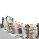 Eastern Tabletop ST8522 Portable Hub Buffet Shield - 64"W x 30"D x 31 1/2"H, Polycarbonate, Clear thumbnail 2