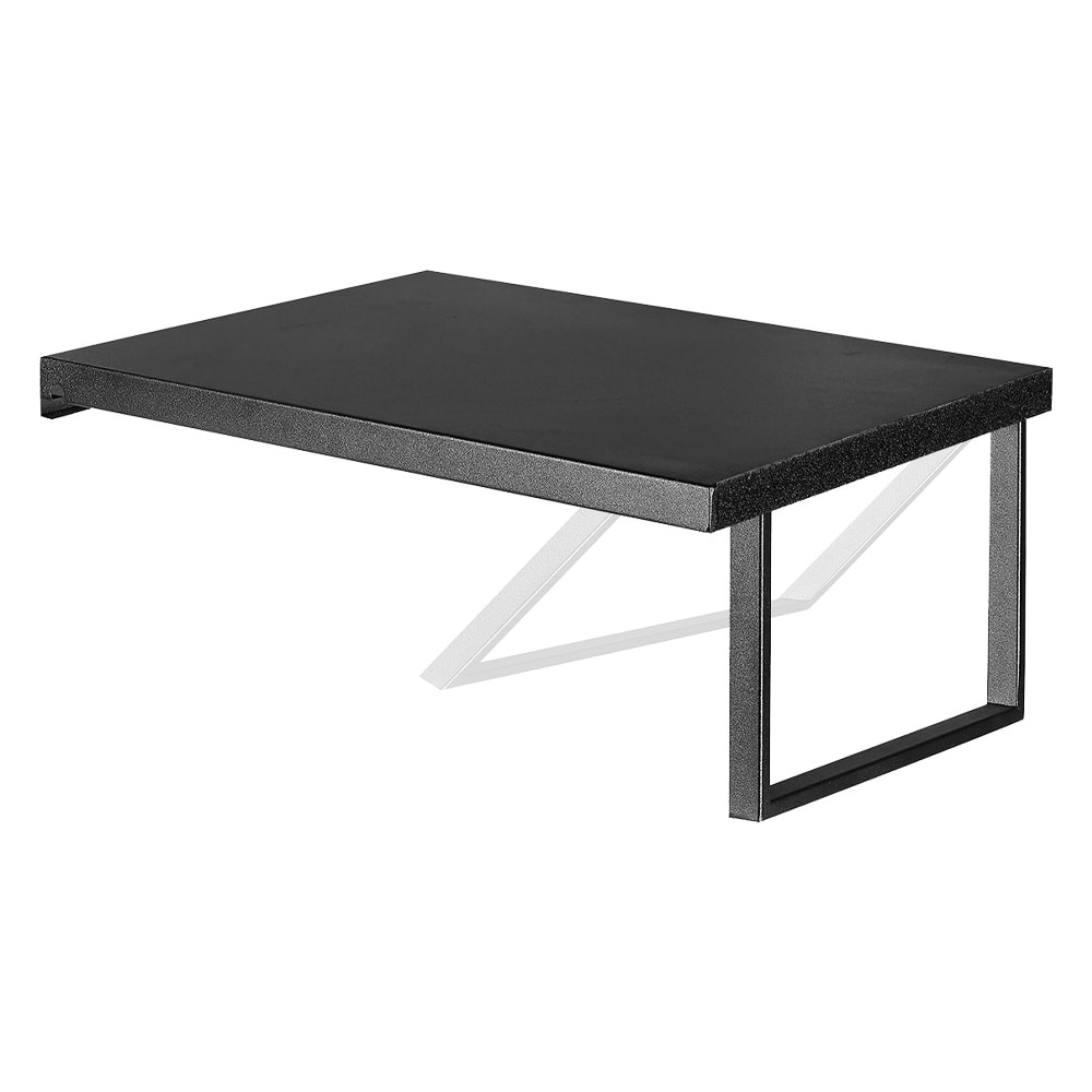 Eastern Tabletop Z1020BK Rectangular Removable Shelf w/ Legs - 18" L x14"D