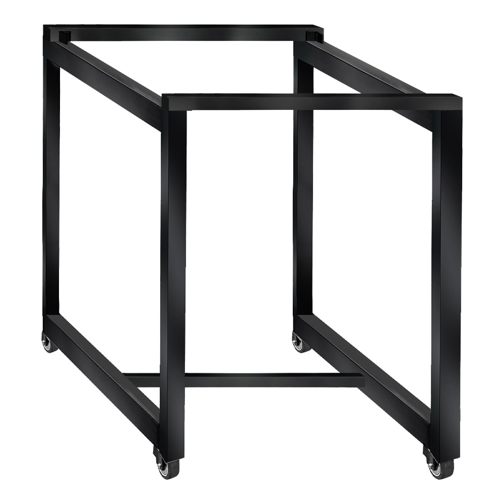 Eastern Tabletop Z901SB Rectangular Table Frame - 22"L x 31"W x 32"H, Black