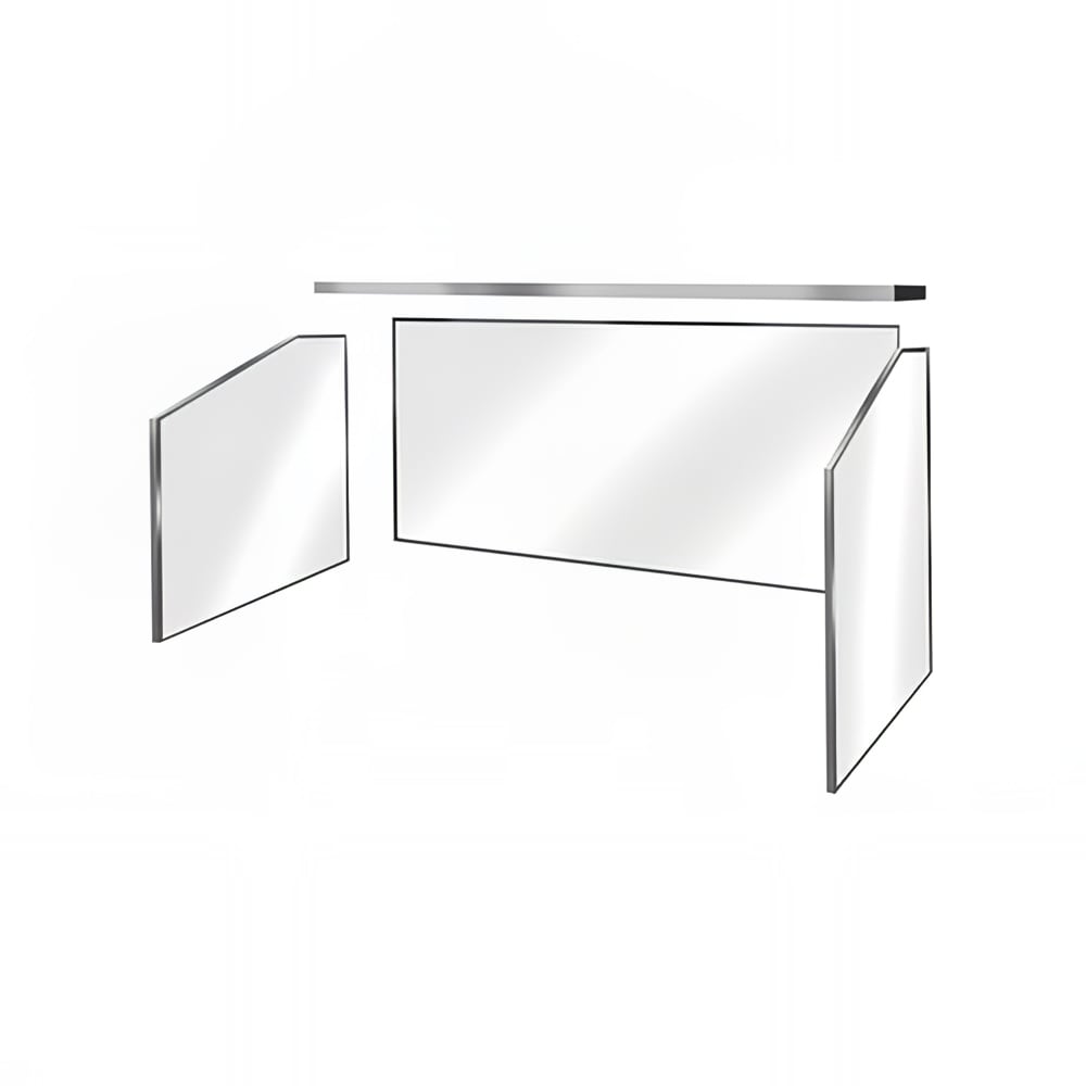 Eastern Tabletop Z944SSS 4 Piece Panel Set for Indoor/Outdoor, Stainless Steel