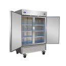 Valpro 53 9/10" Two Section Reach In Freezer, (2) Left/Right Hinge Solid Doors, 115v (VP2F-HC) thumbnail 2