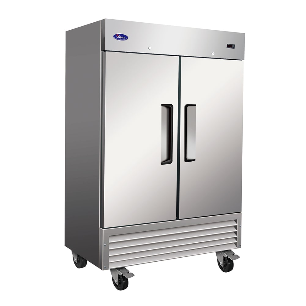 Valpro 54" Two Section Reach In Refrigerator - (2) Solid Left/Right Hinge Doors, 115v (VP2R-HC)
