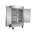 Valpro 54" Two Section Reach In Refrigerator - (2) Solid Left/Right Hinge Doors, 115v (VP2R-HC) thumbnail 2