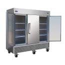 Valpro 81" Three Section Reach In Freezer, (3) Left/Right Hinge Solid Doors, 115v/208-230v (VP3FDV) thumbnail 2