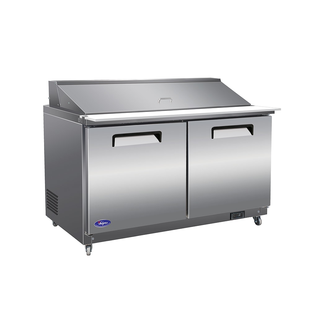 Valpro 61" Mega Top Sandwich/Salad Prep Table w/ Refrigerated Base, 115v (VP60SM-HC)