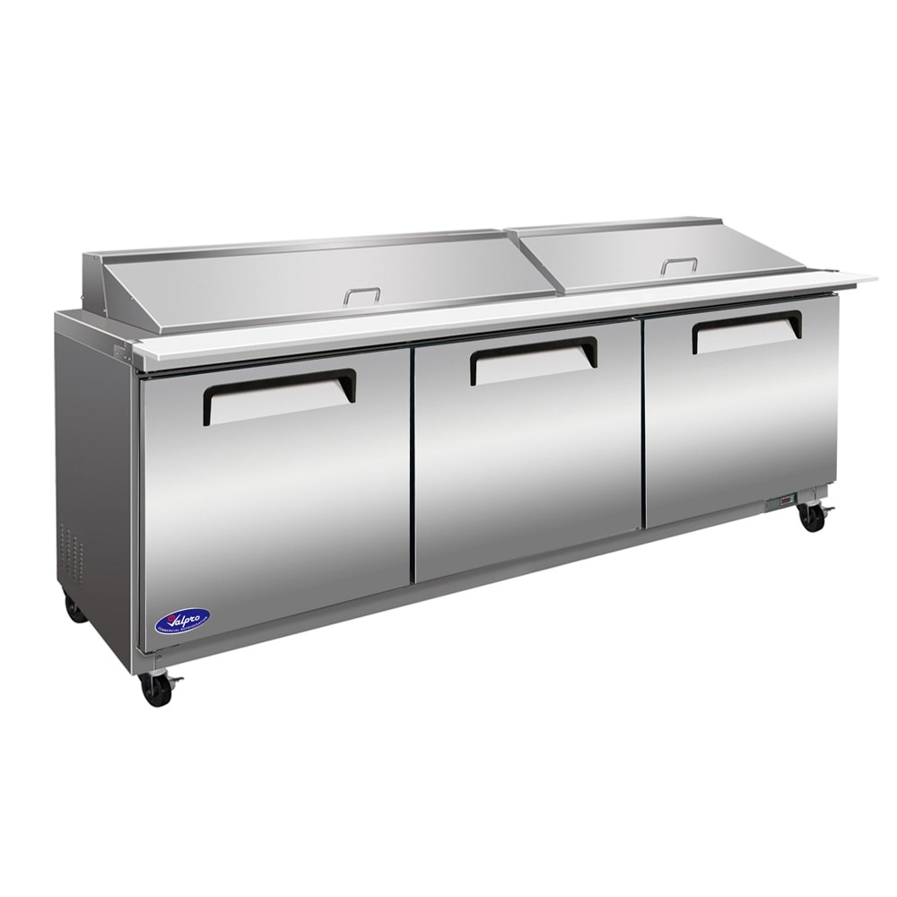 Valpro 72" Mega Top Sandwich/Salad Prep Table w/ Refrigerated Base, 115v (VP72SM-HC)