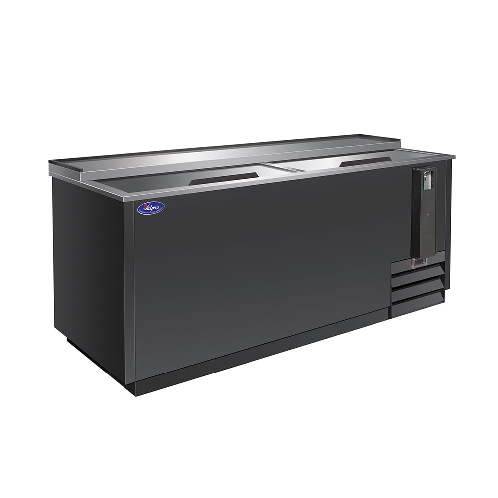 Valpro 65" Forced Air Bottle Cooler - Holds (528) 12 oz Bottles, Lid Locks, 115v (VPB65)